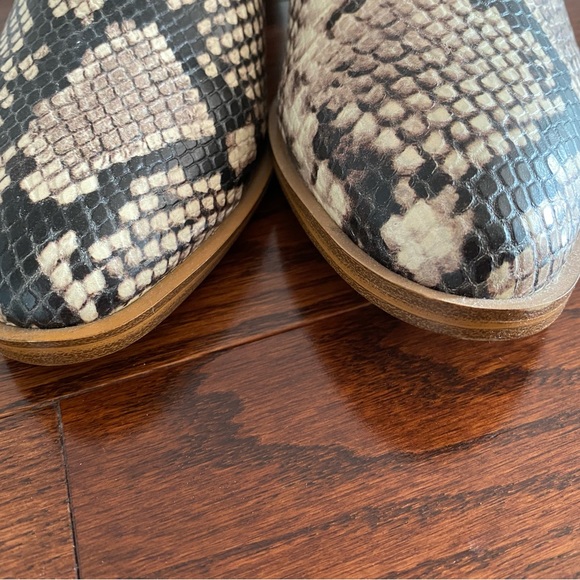 Aldo Faux Snakeskin Ankle Boots Size 6.5 NWT - Picture 3 of 5